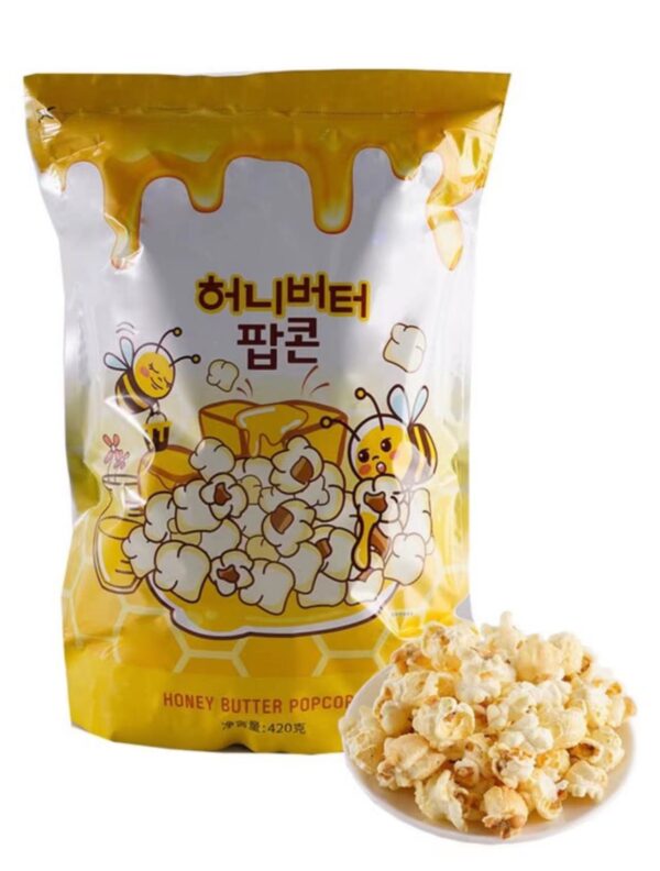 Honey butter popcorn